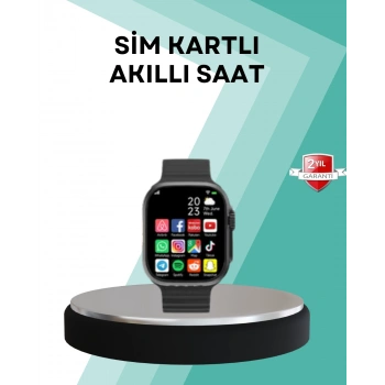 Nevamel® Uyku Takipli GPS’li SIM Kart Destekli Akıllı Saat
