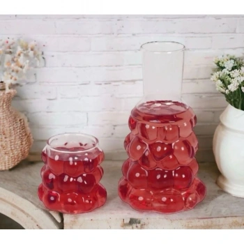 Nevamel Üzüm Desenli Başucu Sürahisi