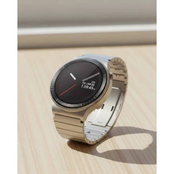 Nevamel® Uzun Pil Ömürlü AMOLED Akıllı Saat Torch Işıklı