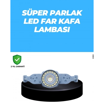 Nevamel® Uzun Pil Ömürlü Kamp ve Dağcılık Kafa Lambası