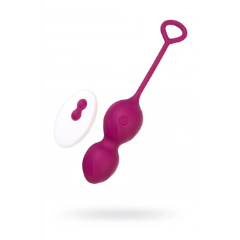 Nevamel® Vaginal Balls Leroina Moussy, Silicone, Burgundy, 17 Cm