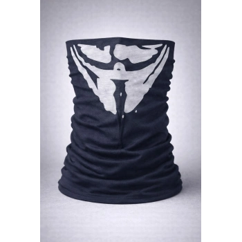 NEVAMEL Vendetta Maskesi Desenli Çok Amaçlı Buff – Yüz, Boyun Maskesi ve Bandana No 4