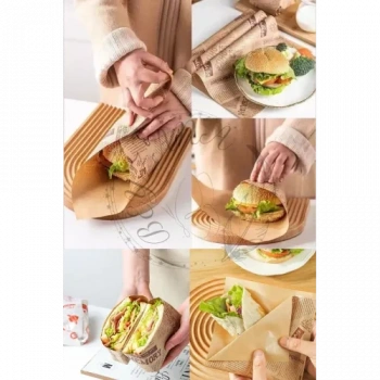 Nevamel Vintage Gazete Desenli Sunum Kağıdı 50 Adet