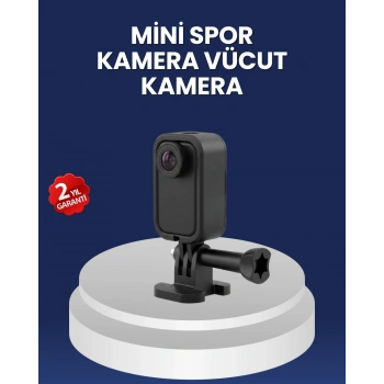 Nevamel® Vlog Seyahat ve Günlük Video Çekimleri İçin Mini Kamera