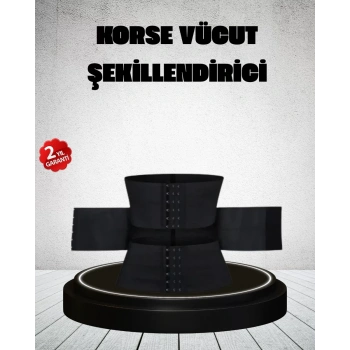 Nevamel® Vücut Şekillendirici Bel Sargısı Kaymaz Esnek Tasarım