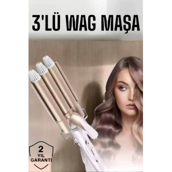 Nevamel Wag Maşa Negatif İyon Teknolojili Isı Ayarlı Saç Maşası