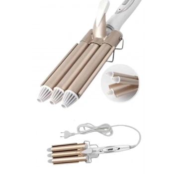 Nevamel Wag Maşa Yeni Nesil Yüksek Isı Ayarlı Seramik Kaplama Saç Şekillendirici Doğal Bukle