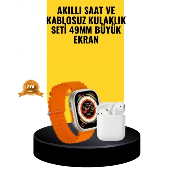 Nevamel® Watch 9 Max Akıllı Saat Sesli Görüşme Özellikli Kulaklık Seti