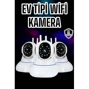 Nevamel Wifi Kamerası Çift Yönlü Bebek Güvenlik Kamerası Gece Görüşlü