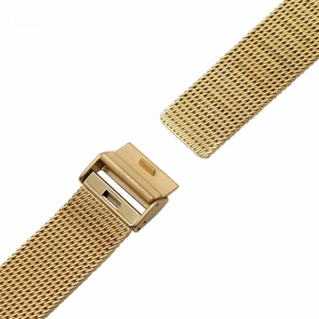 Nevamel Xiaomi miui watch Akıllı Saat 18mm Akıllı Saat Çelik Toka Kayış Kordon-(5775)