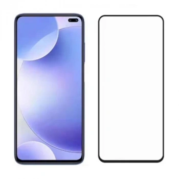 Nevamel Xiaomi Redmi K30 3D Full kaplama Kırılmaz Tempered Cam Ekran Koruyucu