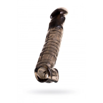 Nevamel® Xlover Penis Kılıfı, Boyutu Arttırıcı, Tpe, Siyah, Şeffaf, 22.5 Cm