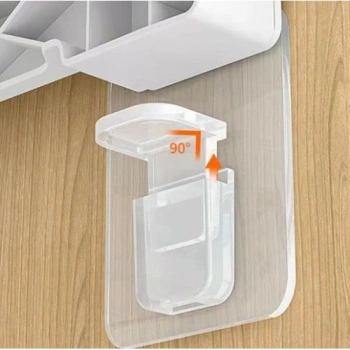 Nevamel Yapışkanlı Raf Tutucu Seti 4 Adet