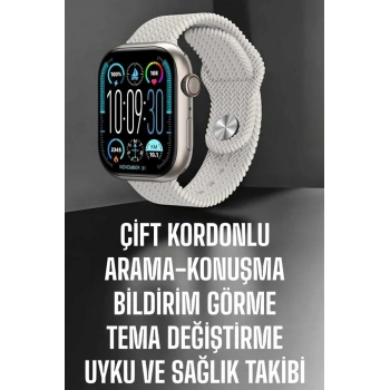 Nevamel Yeni Nesil Akıllı Saat Arama Cevaplama GPS Takibi Adımsayar NFC Özelliği