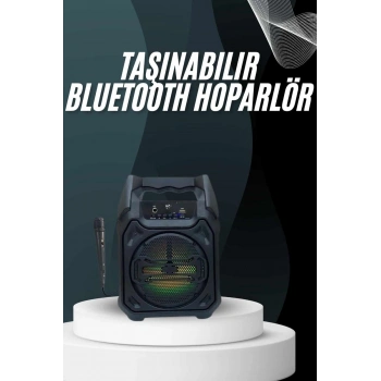 Nevamel® Yeni Nesil Bluetooth Hoparlör USB TF Kart Girişli Çoklu Bağlantı