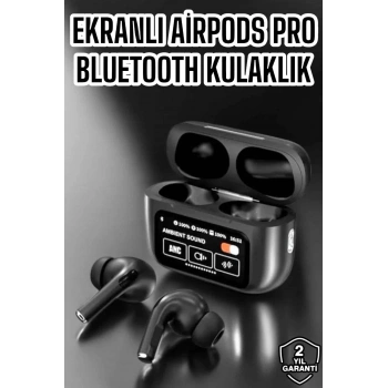 Nevamel Yeni Nesil Bluetooth Kulaklık Ekranlı Yüksek Ses Kaliteli Uzun Şarj Süreli