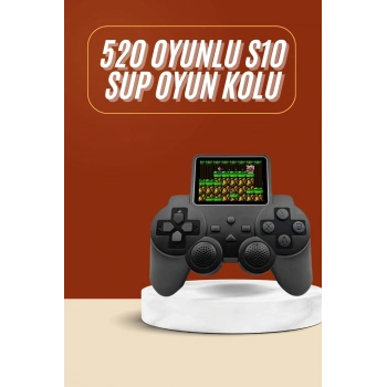 Nevamel Yeni Nesil Mini Atari 520 Retro Oyunlu S10 El Atarisi Video Oyun Konsolu