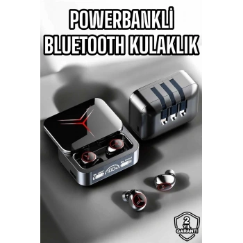 Nevamel Yeni Nesil Powerbankli Bluetooth Bağlantılı Kablosuz Kulaklık