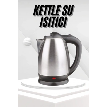 Nevamel Yeni Nesil Saplı Uzun Ömürlü Paslanmaz Çelik Su Isıtıcı Kettle