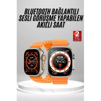 Nevamel Yeni Nesil Ultra Akıllı Saat Adımsayar Uyku Takibi Nabız Sensörü