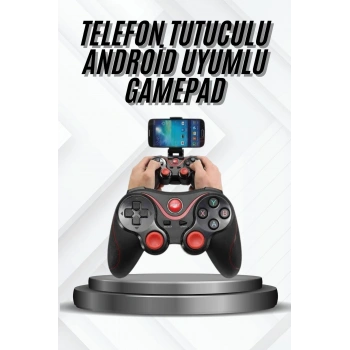 Nevamel Yeni Nesil X3 Gamepad Android Uyumlu Telefon Tutucu Özellikli Joystick