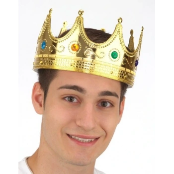 Nevamel Yetişkin ve Çocuk Uyumlu Kral Tacı