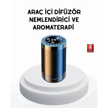 Nevamel® Yıldız Projeksiyonlu Araç İçi Hava Nemlendirici ve Difüzör