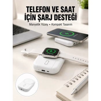Nevamel® Yüksek Kapasiteli 22.5W Hızlı Şarj Taşınabilir Powerbank Yeni Nesil
