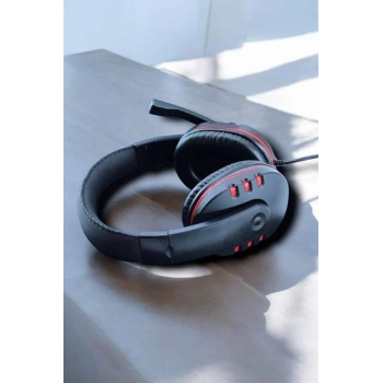 Nevamel Yüksek Ses Kalitesi ve Aktif Gürültü Engelleme Özellikli Kablolu Mikrofonlu Kulaklık