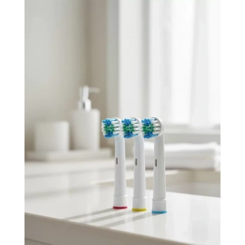 Nevamel® Yumuşak Kıllı Elektrikli Diş Fırçası Yedek Başlık Seti 4’lü