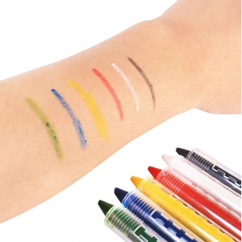 Nevamel Yüz Boyama Seti Kalemli 6 Renk