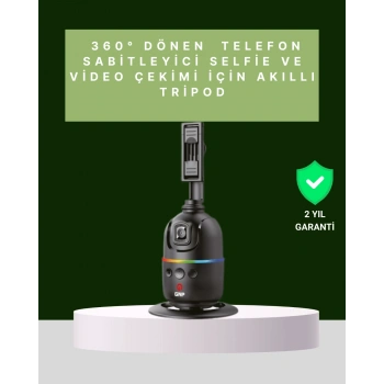 Nevamel® Yüz Takipli 360° Akıllı Gimbal Telefon ve Aksiyon Kamera Uyumlu