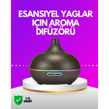 Nevamel Zamanlayıcılı ve Otomatik Kapanmalı Aromaterapi Nemlendirici Difüzör