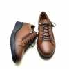 4051 AYMODA HAKİKİ DERİ FERMARLI ANATOMİK ŞIK  AYAKKABI