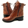 9050 AYMODA DERİ SİVRİ KALIP KLASİK RAHAT BOT