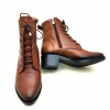 9050 AYMODA DERİ SİVRİ KALIP KLASİK RAHAT BOT