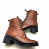 9050 AYMODA DERİ SİVRİ KALIP KLASİK RAHAT BOT