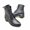 9050 AYMODA DERİ SİVRİ KALIP KLASİK RAHAT BOT