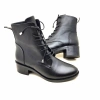 9050 AYMODA DERİ SİVRİ KALIP KLASİK RAHAT BOT