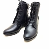 9050 AYMODA DERİ SİVRİ KALIP KLASİK RAHAT BOT