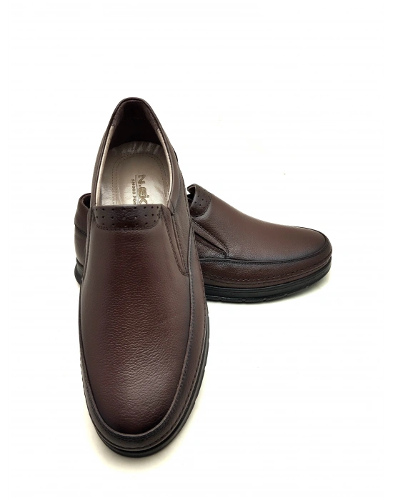 029 NUH EKİCİ COMFORT ERKEK AYAKKABI HAKİKİ DERİ ANATOMİK HAFİF POLİ TABAN AYAKKABI