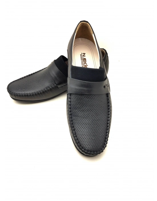 054 NUH EKİCİ SOFTLASTİKLİ DERİ ANATOMİK ERKEK BABET AYAKKABI