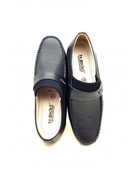 054 NUH EKİCİ SOFTLASTİKLİ DERİ ANATOMİK ERKEK BABET AYAKKABI