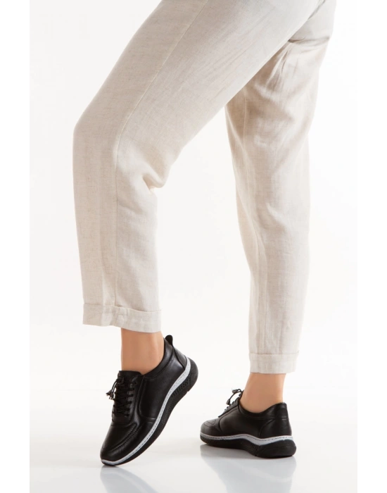 1115 VEFAZEN DERİ BAYAN KONFORT GÜNLÜK SPOR AYAKKABI