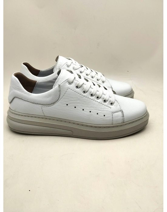 140 AYMODA DERİ ERKEK YÜKSEK POLİ TABAN AYAKKABI