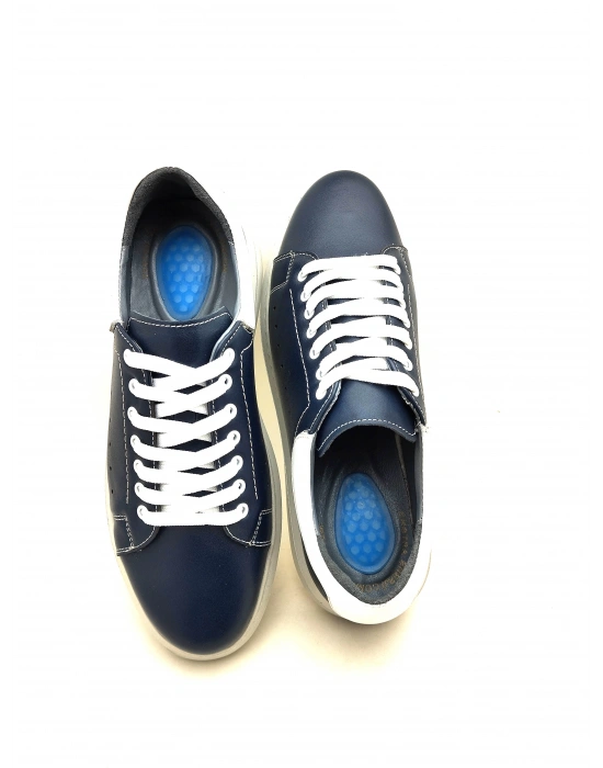 140 AYMODA DERİ ERKEK YÜKSEK POLİ TABAN AYAKKABI