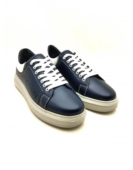 140 AYMODA DERİ ERKEK YÜKSEK POLİ TABAN AYAKKABI