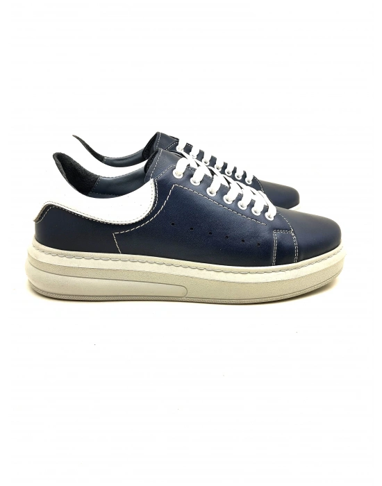 140 AYMODA DERİ ERKEK YÜKSEK POLİ TABAN AYAKKABI