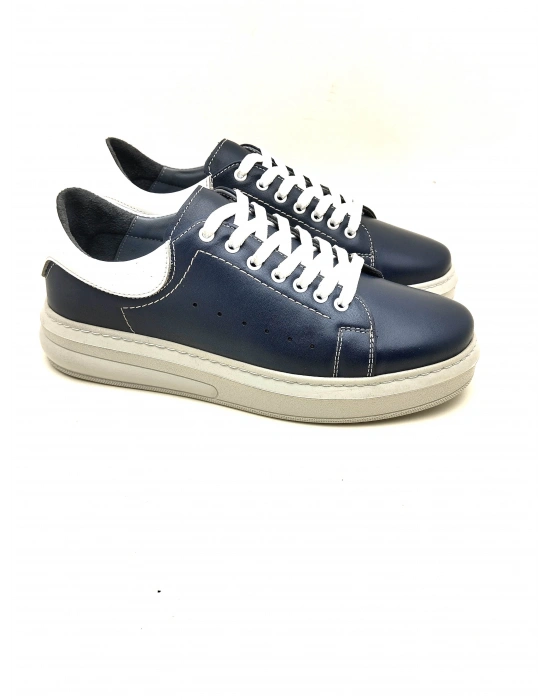 140 AYMODA DERİ ERKEK YÜKSEK POLİ TABAN AYAKKABI