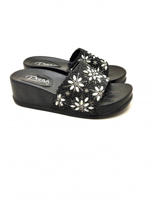 20028 PİENN YÜKSEK TABANLI TAŞLI KADIN TERLİĞİ